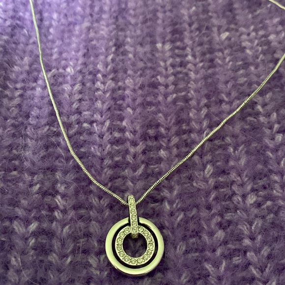 Real sliver diamond necklace - Picture 3 of 3